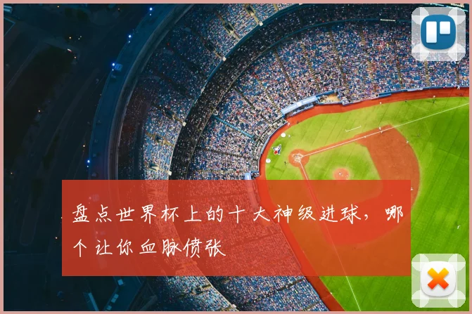 盘点世界杯上的十大神级进球,哪个让你血脉偾张
