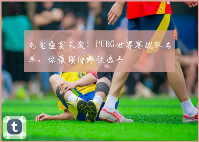 电竞盛宴来袭！PUBG世界赛战队名单，你最期待哪位选手